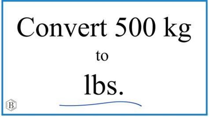 500kg in Pounds: A Comprehensive Guide to Understanding the Conversion and Its Implications