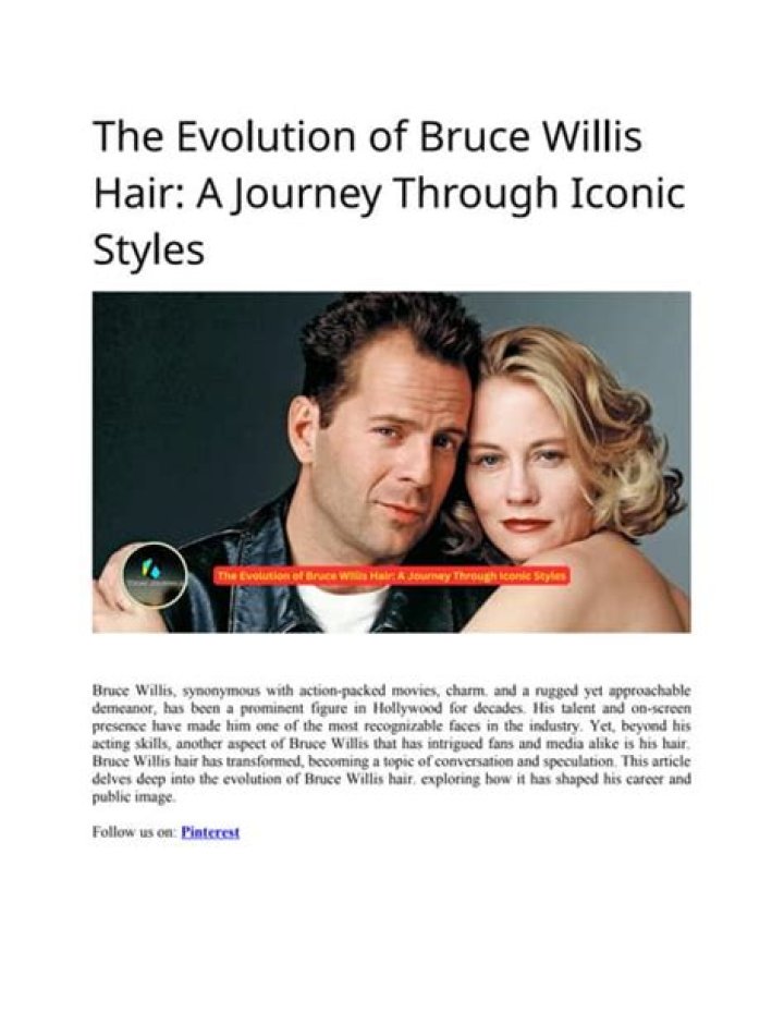 Bruce Willis: The Iconic Hollywood Legend and His Remarkable Journey