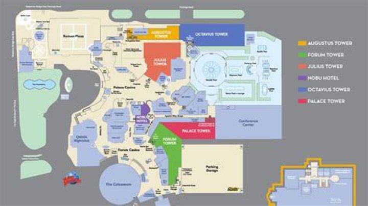 Caesars Palace Restaurants Map: Your Ultimate Guide to Dining Extravaganza