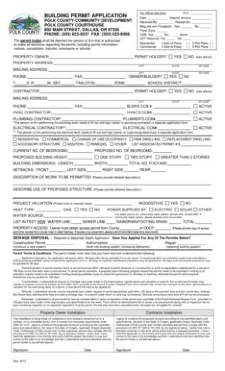 Comprehensive Guide to Polk County Building Permit: Everything You Need to Know