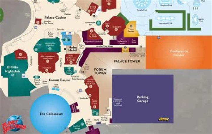 Comprehensive Guide to Shops at Caesars Palace Map
