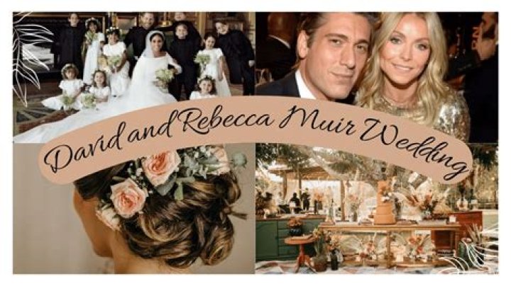 David Muir & Rebecca Muir: Facts & Wedding Details Revealed | Latest