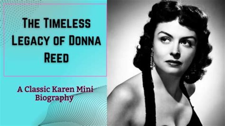 Donna Reed: A Timeless Legacy in Hollywood