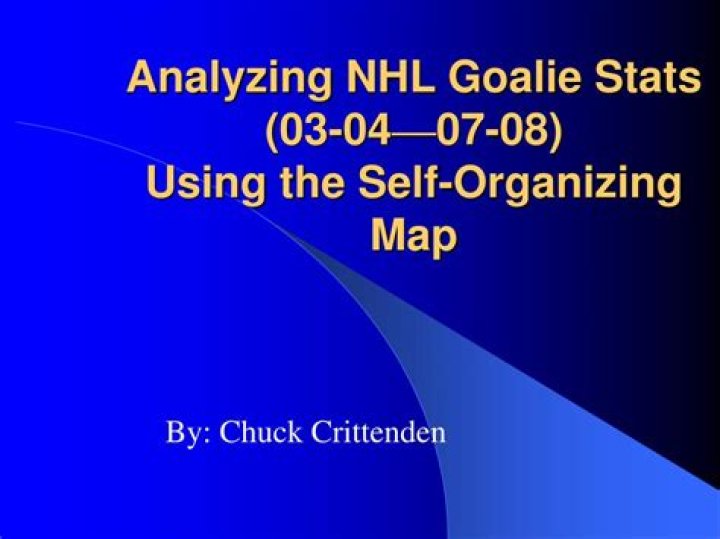 Goalie Stats NHL: A Comprehensive Guide to Understanding and Analyzing Goalie Performance