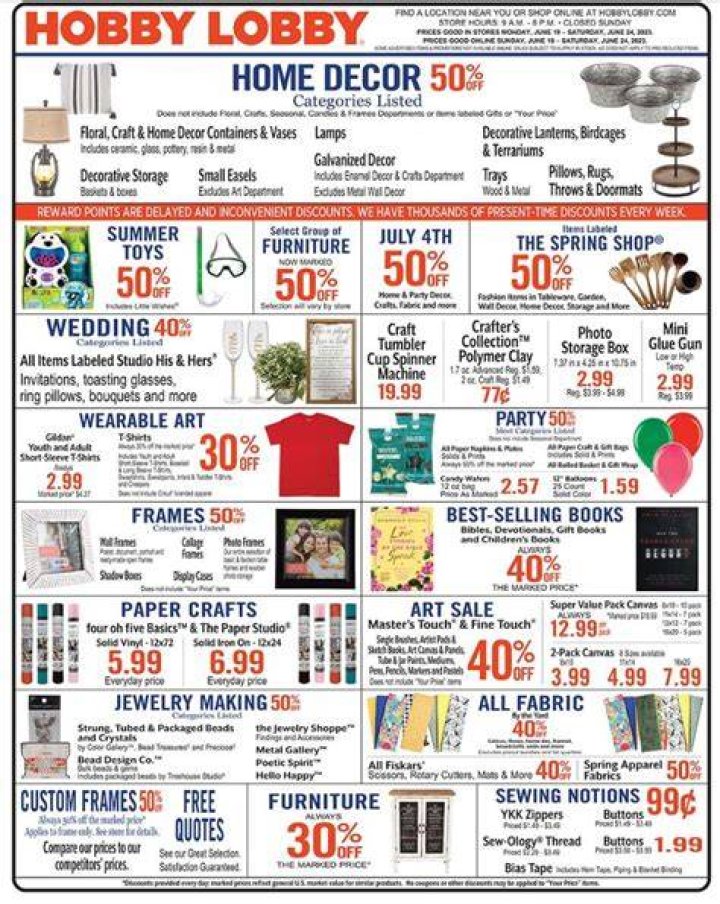 Hobby Lobby This Week's Sales: Your Ultimate Guide to Unbeatable Deals