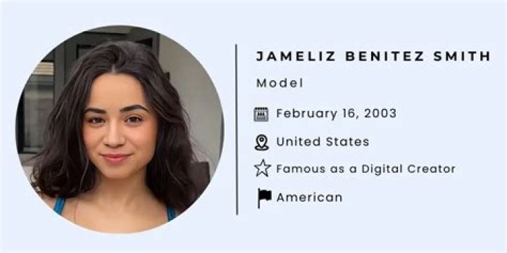 Jameliz Benitez Smith: Age, Net Worth & Social Media Fame | 2024