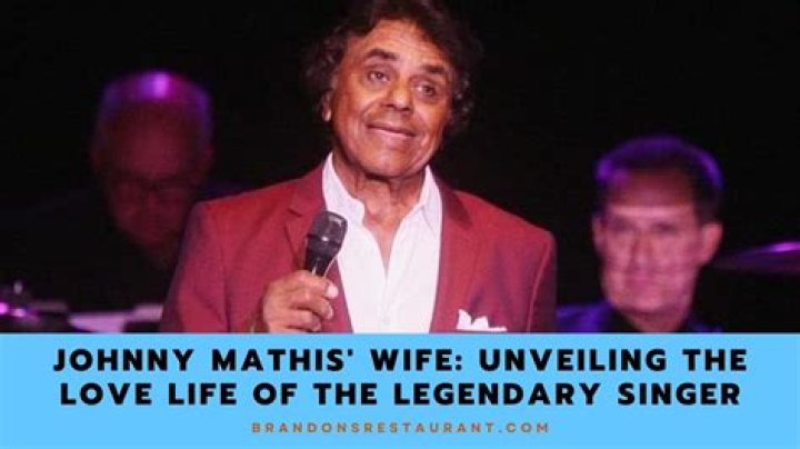 Johnny Mathis's Love Life: Unveiling the Truth & Relationships
