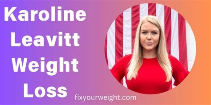 Karoline Leavitt: Weight Loss & Transformation Journey | [Details]