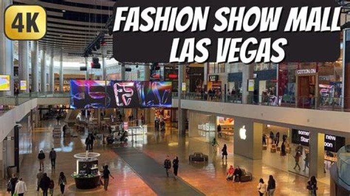 Las Vegas Fashion Show Mall: A Premier Destination for Shopping Enthusiasts