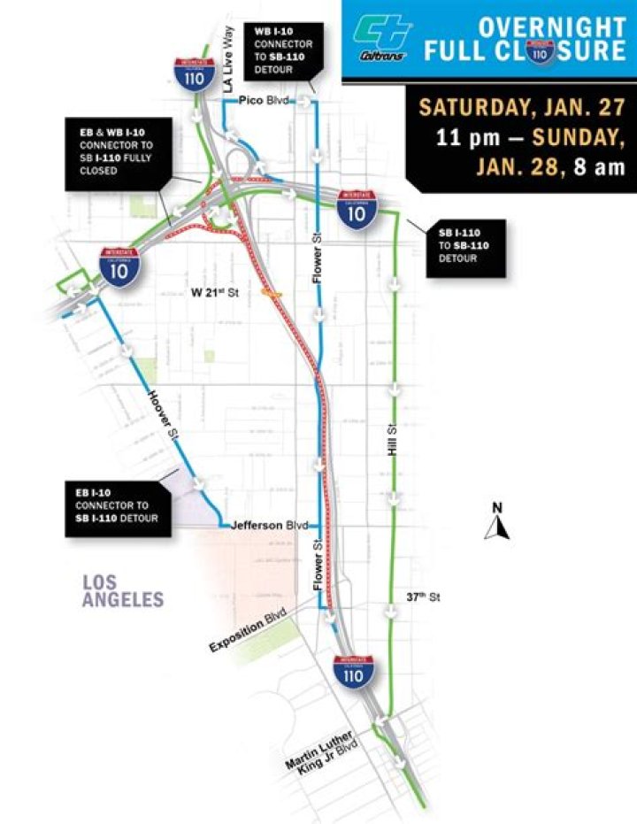Los Angeles Freeway Closures: A Comprehensive Guide to Navigating SoCal's Roadways
