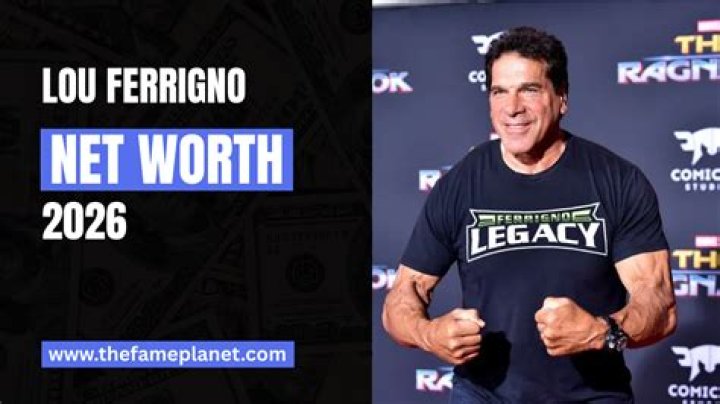 Lou Ferrigno Net Worth: The Incredible Journey of a Fitness Legend