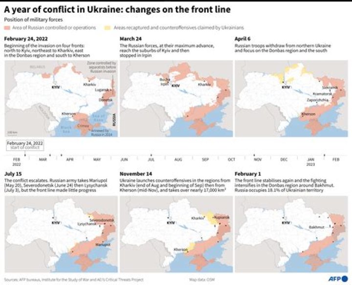 Map of Conflict in Ukraine: A Comprehensive Analysis