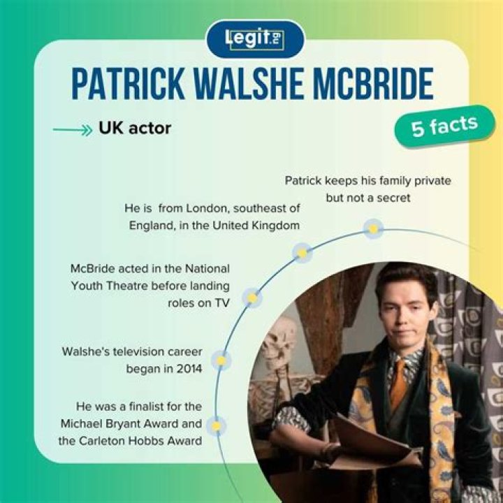 Patrick Walshe McBride: Age, Height, & More!