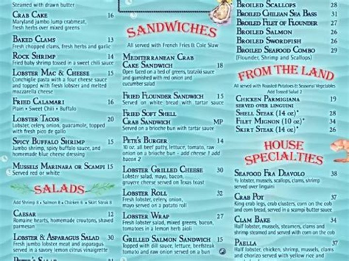 Peters Clam Bar Menu: A Comprehensive Guide to the Best Seafood Experience