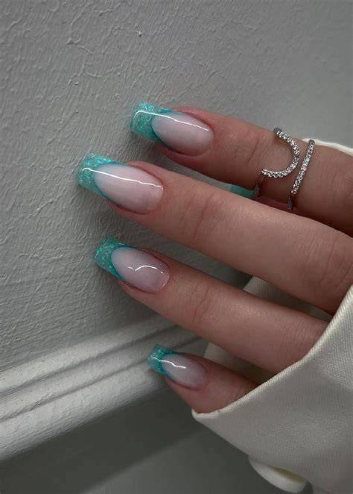 Teal Tip Nails: A Trendy and Timeless Nail Art That Elevates Your Style