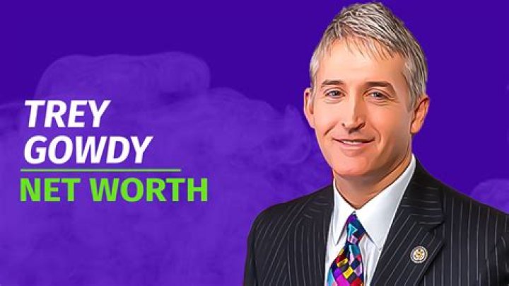 Trey Gowdy Net Worth 2025: A Comprehensive Analysis of His Financial Growth