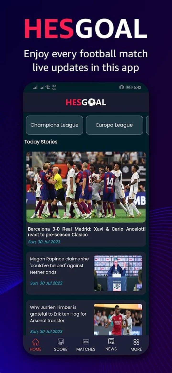 Unlock the Ultimate Football Experience with HesGoal App