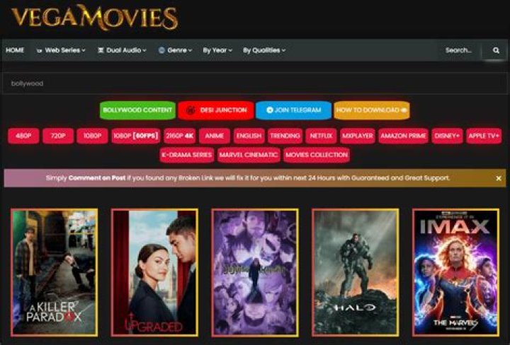 Vegamovies Alternatives: Where to Stream Movies & Series Online?
