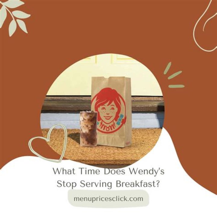 When Does Wendy's Stop Doing Breakfast? A Comprehensive Guide